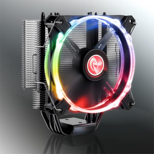 Raijintek Leto RGB LED 12cm processzor hűtő