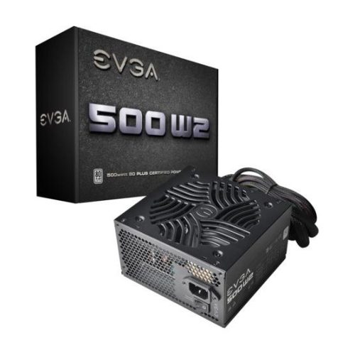 EVGA 500 W2 - 80+ White 500W tápegység