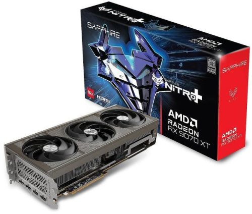 Sapphire Radeon RX9070 XT Nitro+ 16GB GDDR6 (11348-01-20G)
