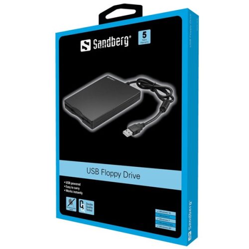 Sandberg USB Floppy Mini olvasó