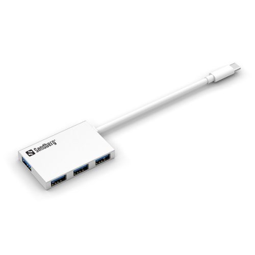 Sandberg USB HUB - USB-C to 4xUSB3.0 pocket HUB (136-20)