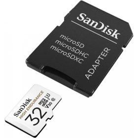   32GB Sandisk High Endurance SD micro (SDHC Class 10 UHS-I U3) memória kártya