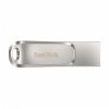 256GB Sandisk Ultra Dual Drive Luxe USB Type-C Flash Drive Silver