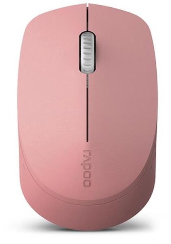 Rapoo M100 Silent bluetooth + 2,4GHz vezeték nélküli egér (rózsaszín)