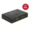 Delock 18749 HDMI 2 - 1 kapcsoló kétirányú 4K 60Hz