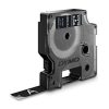 Dymo D1 1978365, 12mm x 3m, fehér nyomtatás / fekete alapon, vinyl eredeti szalag