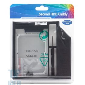   Winchester beépítő keret 9mm-es DVD meghajtó helyére SATA