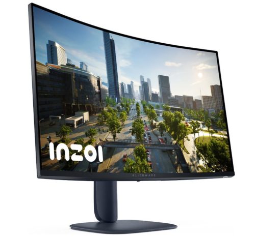 31,5" Dell Alienware AW3225DM ívelt LED gaming monitor