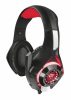 Trust GXT 313 Nero Illuminated gaming fejhallgató mikrofonnal, fekete