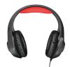 Trust GXT 313 Nero Illuminated gaming fejhallgató mikrofonnal, fekete