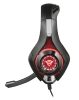 Trust GXT 313 Nero Illuminated gaming fejhallgató mikrofonnal, fekete