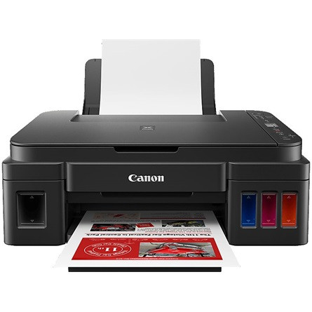 Canon PIXMA G3410 színes multifunkciós külső tintatatályos MFP