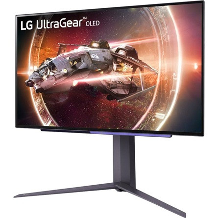 26.5" LG 27GS95QE-B UltraGear ívelt OLED gaming monitor