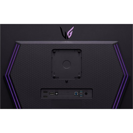 26.5" LG 27GS95QE-B UltraGear ívelt OLED gaming monitor