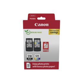 Canon PG-510 + CL-511 + GP501 fotópapír multipack