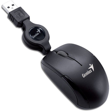 Genius Micro Traveler V2 USB Black egér