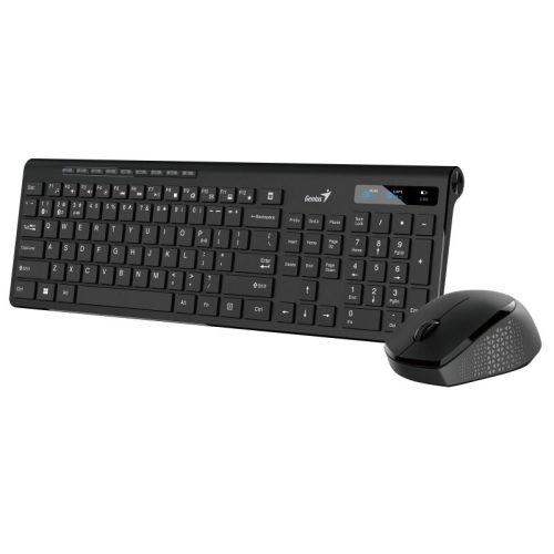Genius SlimSatr 8230 vezeték nélküli billentyűzet + egér (fekete)