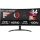 34" LG 34WR50QK-B ívelt LED monitor