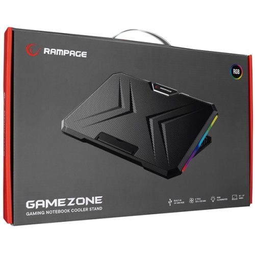 Rampage AD-RC12 Gamezone notebook hűtő