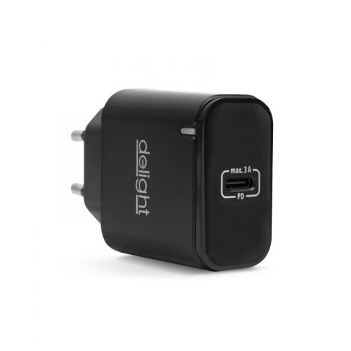 Delight USB Type-C Adapter Black