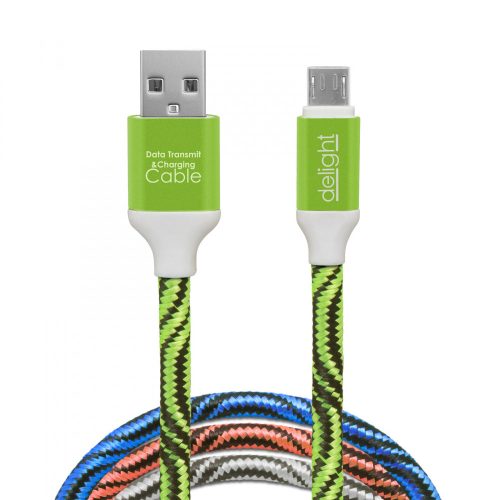Delight USB kábel A-B (micro) 1m