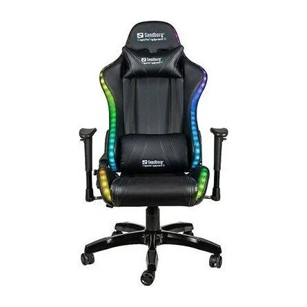 Sandberg Commander RGB gaming szék fekete
