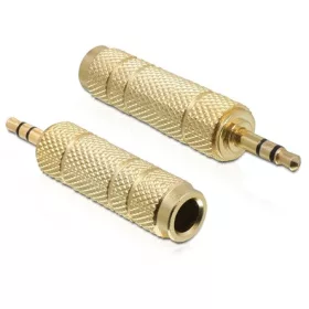 Delock Jack stereo 3,5mm -> Jack stereo 6,3mm M/F adapter