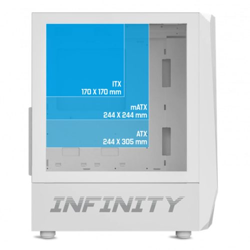 Spirit of Gamer Infinity White számítógépház