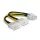 Delock 2db Molex Power 4pin -> Power 8pin M/F adapter (PCIe) (82397)