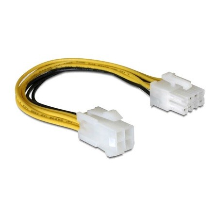 Delock Power 4pin -> Power 8pin M/F adapter (82405)