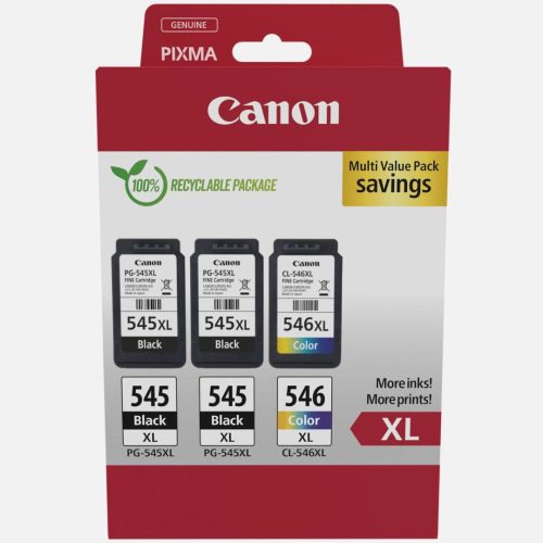 Canon PG-545XL x2 / CL-546XL Photo Value Pack 