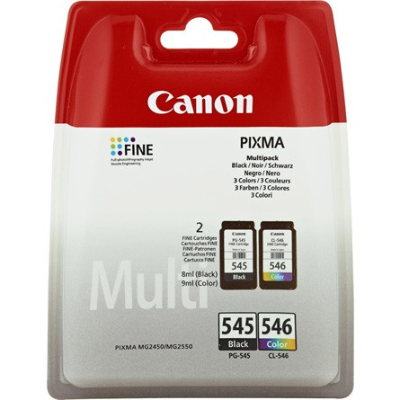 Canon PG-545 + CL-546 Combopack tintapatron
