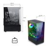 Spirit of Gamer SPECTRA Black számítógépház