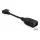 Delock USB2.0 micro B - USB2.0 A M/F adatkábel 90°