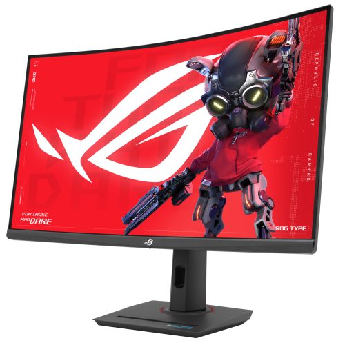 31,5" Asus ROG Strix XG32WCS ívelt LED gaming monitor 