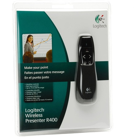 Logitech R400 vezeték nélküli presenter