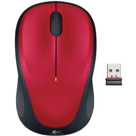 Logitech M235 vezeték nélküli egér, piros