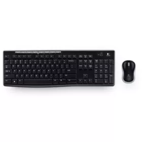   Logitech DESKTOP MK270 vezeték nélküli magyar billentyűzet és egér fekete