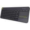 Logitech K400 Plus vezeték nélküli touchpaddal