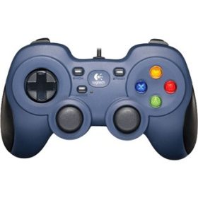 Logitech RumblePad F310 USB gamepad kék-fekete