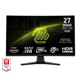 27" MSI MAG 274CQF ívelt gaming monitor