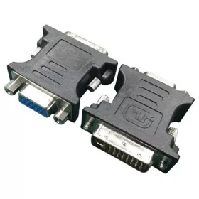 Gembird DVI-A -> VGA M/F adapter fekete (A-DVI-VGA-BK)