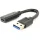 Gembird USB-C -> USB-A 3.2 Gen 1 M/F adapter 0.15m (A-USB3-AMCF-01)