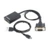 Gembird VGA Jack stereo 3,5mm -> HDMI M/F adapter