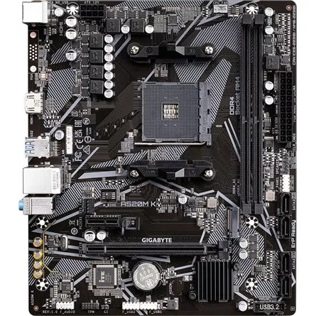 Gigabyte A520M K V2 alaplap