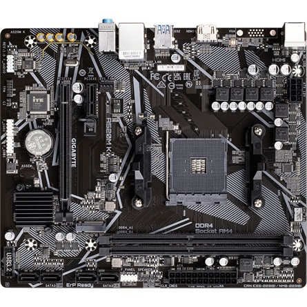 Gigabyte A520M K V2 alaplap