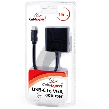 Gembird USB C -> VGA M/F adapter