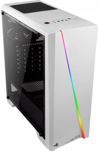 Aerocool Cylon mini RGB mATX fehér számítógépház