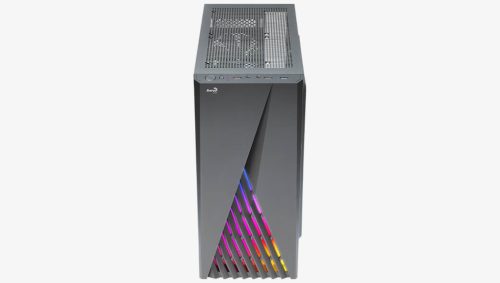 Aerocool Delta RGB fekete acryl üveg számíjtógépház