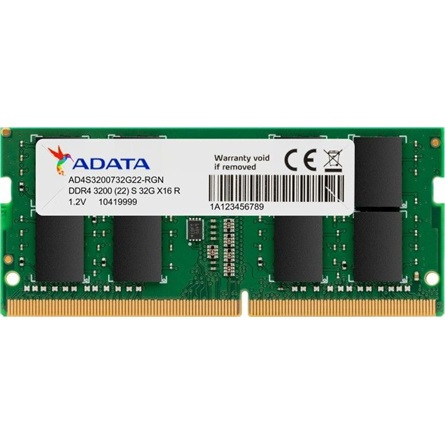 8GB ADATA DDR4 3200MHz SoDimm (AD4S32008G22-SGN)